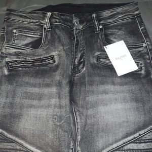 Black Balmain Jean's Mens 32